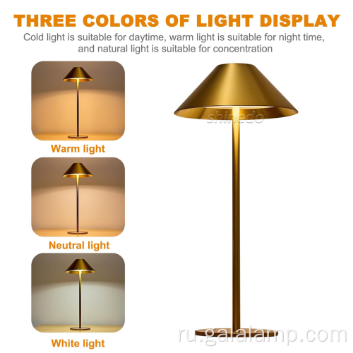 Элегантный гальванический настольный светильник, настольная лампа современного декора